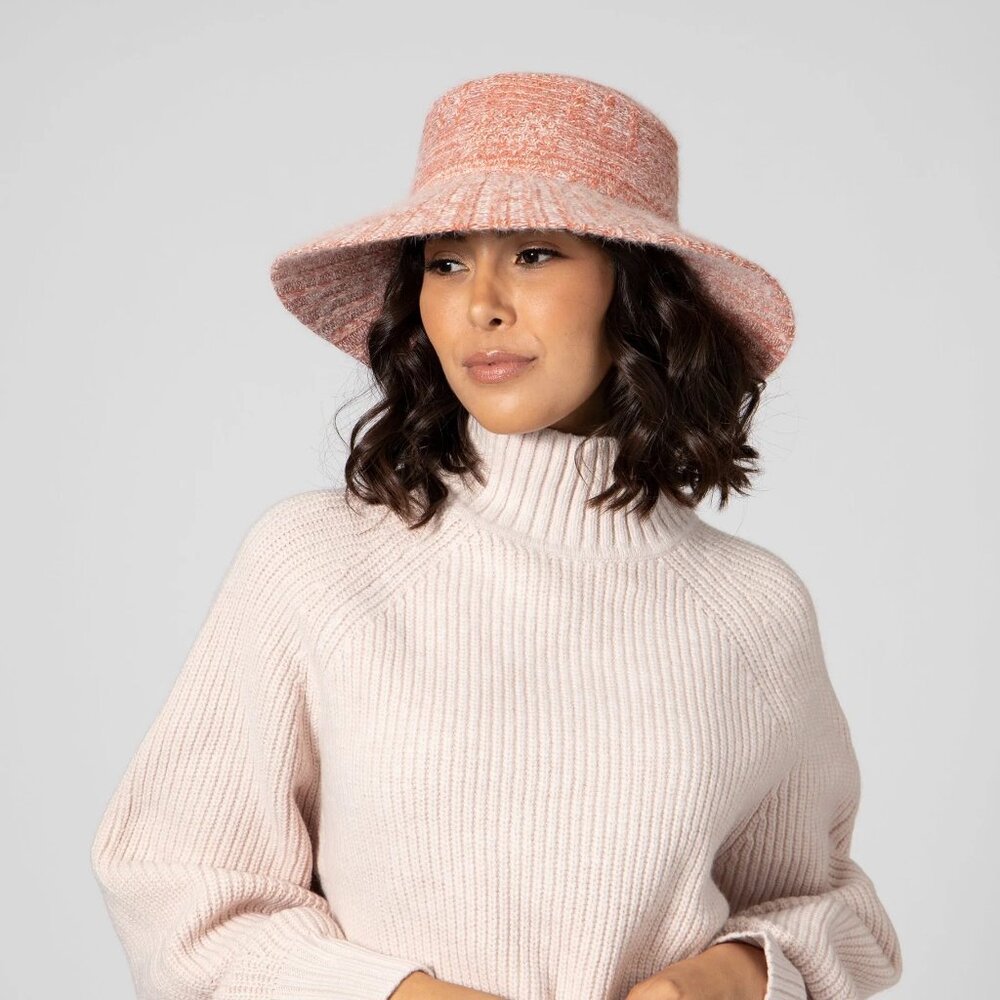 NWT San Diego Hat Co. Fuzzy Angora-blend Bucket Hat Cape Horn Camel - Picture 15 of 15
